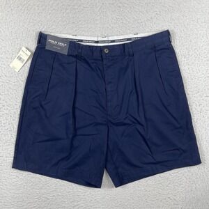 Polo Ralph Lauren Shorts Mens 38‎ Pleated Vintage Golf Casual Travel Vacation